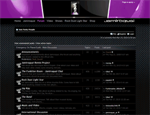 Tablet Screenshot of bb.jamiroquai.com